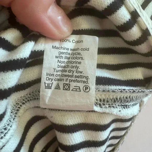 MADEWELL | GUC Navy & White Striped Dress with Pockets S - Picture 13 of 15